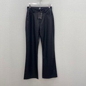 Alp n Rock ANR+ Claren Black Faux Leather Pants Womens size Small NEW